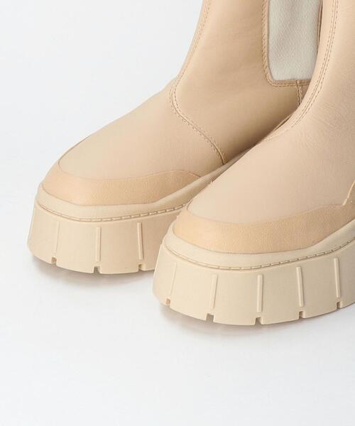 PUMA（プーマ）の「＜ PUMA ＞ メイズ スタック チェルシー ブーツ（ブーツ・レディース・ベージュ/ホワイト/ブラック・23.5cm/24cm/23cm/24.5cm/22.5cm/25cm）」の4枚目の写真