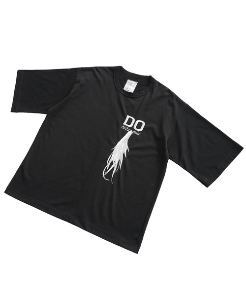 SHAREEF(シャリーフ)の「"BIRD FEATHER" S/S BIG-T(Tシャツ/カットソー・メンズ・ホワイト/ブラック/パープル・1/2/3)」の8枚目の写真