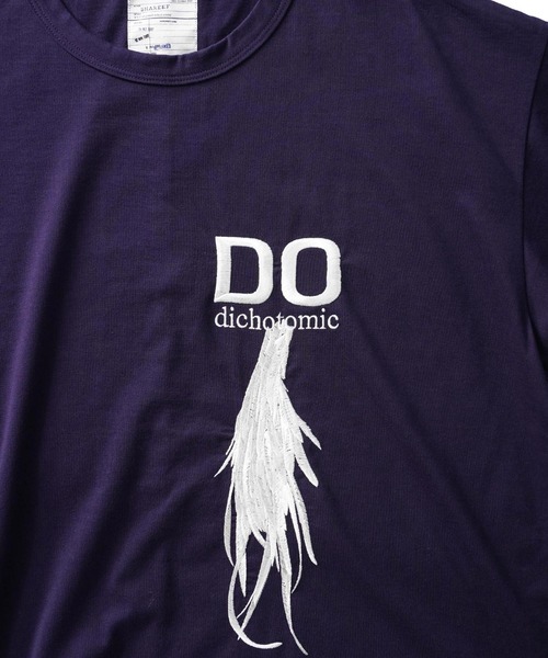 SHAREEF(シャリーフ)の「"BIRD FEATHER" S/S BIG-T(Tシャツ/カットソー・メンズ・ホワイト/ブラック/パープル・1/2/3)」の9枚目の写真