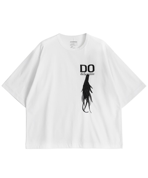 SHAREEF(シャリーフ)の「"BIRD FEATHER" S/S BIG-T(Tシャツ/カットソー・メンズ・ホワイト/ブラック/パープル・1/2/3)」の13枚目の写真