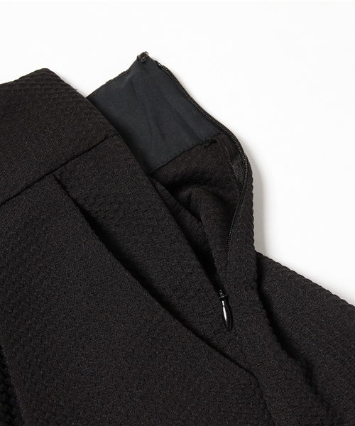 SENSE OF PLACE by URBAN RESEARCH(センスオブプレイスバイアーバンリサーチ)の「ワッフルタックガウチョパンツ(その他パンツ・レディース・サックスブルー/ブラック/ライム/ホワイト・38/36)」の12枚目の写真