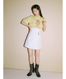 LILY BROWN リリーブラウン ツイルラッフルスカショーパン ＳＴＲＩＰＥ LILY BROWN（リリーブラウン）の「ツイルラッフルスカショーパン