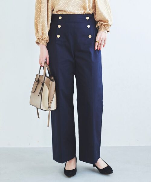 le.coeur blanc（ルクールブラン）の「マリンワイドパンツ（その他パンツ・レディース・ネイビー/ブルー・40/38/36）」の18枚目の写真