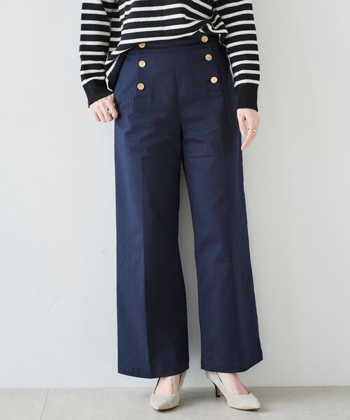 le.coeur blanc（ルクールブラン）の「マリンワイドパンツ（その他パンツ・レディース・ネイビー/ブルー・40/38/36）」の19枚目の写真