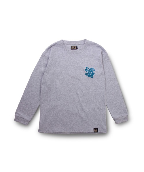 RIVER SIDE CULTURE（リバーサイドカルチャー）の「RIVER SIDE CULTURE/100%コットン　RSC和柄風オッサン波乗り　ロンT (M4)（Tシャツ/カットソー・キッズ・杢グレー/ブラック・100/110/120/130/140/150/160）」の8枚目の写真