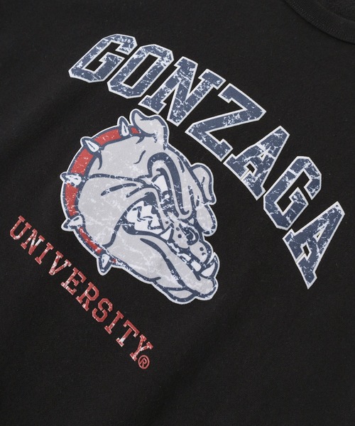 DISCUS(ディスカス)の「【DISCUS/ディスカス × GONZAGA UNIVERSITY】カレッジロゴ ワッペン プルオーバー スウェット/コラボスウェット/ビッグシルエット/裏毛(スウェット・レディース・ブラック/オートミール・M/L)」の5枚目の写真