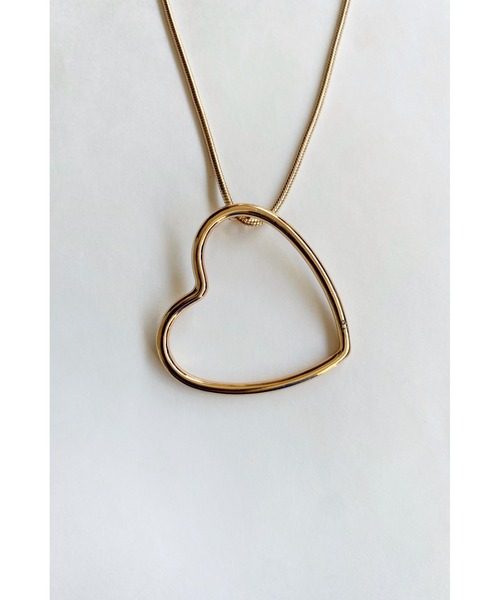 THEATRE PRODUCTS（シアタープロダクツ）の「メタルハートフレームネックレス（ネックレス・レディース・シルバー/ゴールド・FREE）」の10枚目の写真