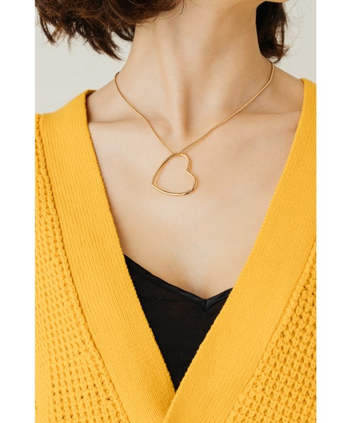 THEATRE PRODUCTS（シアタープロダクツ）の「メタルハートフレームネックレス（ネックレス・レディース・シルバー/ゴールド・FREE）」の18枚目の写真