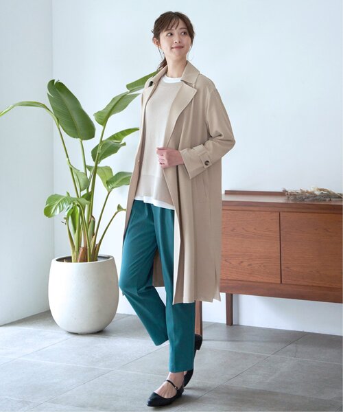 ikka（イッカ）の「テーパードパンツ（その他パンツ・レディース・グリーン/ピンク/ブルー/ライトグレー/ブラック・S/M/L）」の20枚目の写真