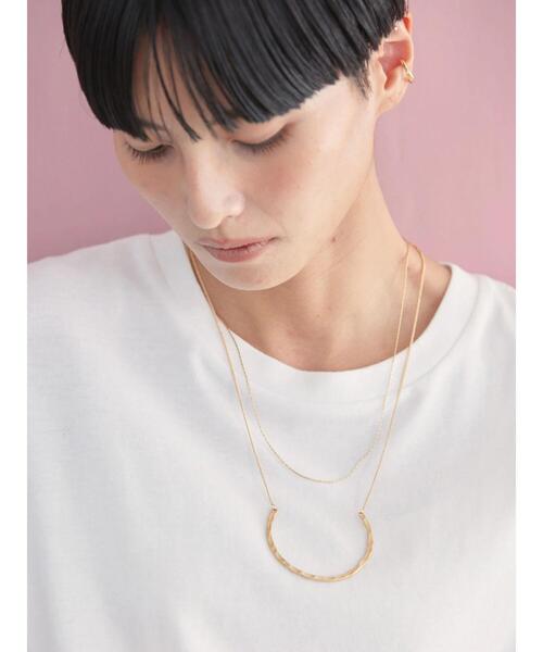 AMERICAN HOLIC（アメリカンホリック）の「ホースシューメタルバー3WAYネックレス（ネックレス・レディース・シルバー/ゴールド・FREE）」の2枚目の写真