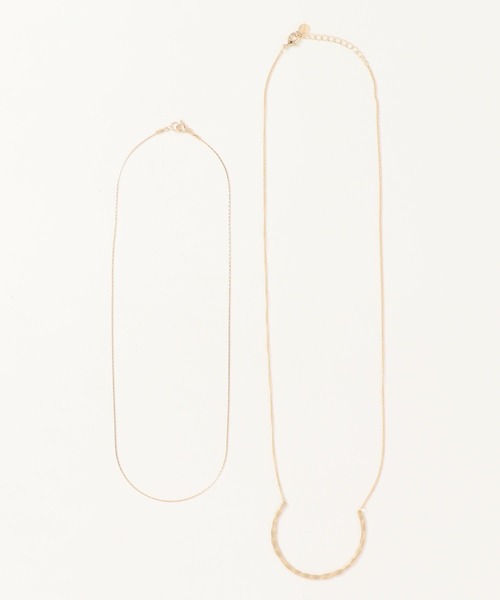 AMERICAN HOLIC（アメリカンホリック）の「ホースシューメタルバー3WAYネックレス（ネックレス・レディース・シルバー/ゴールド・FREE）」の12枚目の写真