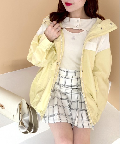 OLIVE des OLIVE（オリーブデオリーブ）の「プリーツミニスカート（スカート・レディース・ホワイト/ベージュ/グレー/サックスブルー・FREE）」の18枚目の写真