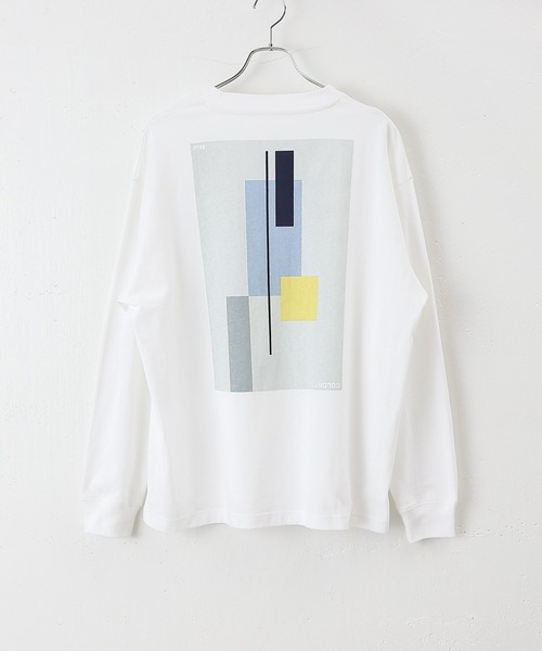 COLONY 2139（コロニートゥーワンスリーナイン）の「天竺グラフィックバックプリント長袖T（Tシャツ/カットソー・メンズ・ホワイト/ブラック・MEDIUM/LARGE）」の2枚目の写真