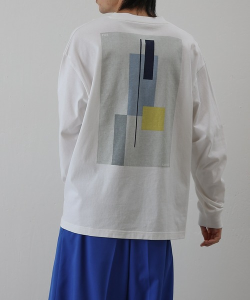 COLONY 2139（コロニートゥーワンスリーナイン）の「天竺グラフィックバックプリント長袖T（Tシャツ/カットソー・メンズ・ホワイト/ブラック・MEDIUM/LARGE）」の18枚目の写真