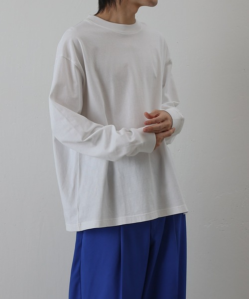 COLONY 2139（コロニートゥーワンスリーナイン）の「天竺グラフィックバックプリント長袖T（Tシャツ/カットソー・メンズ・ホワイト/ブラック・MEDIUM/LARGE）」の3枚目の写真