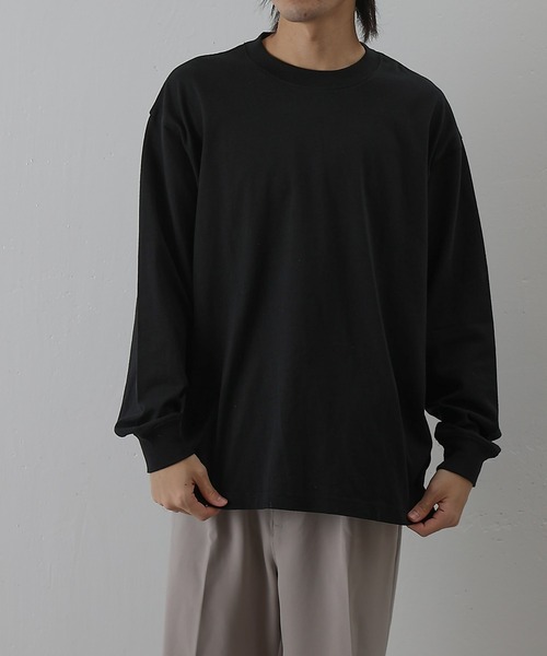 COLONY 2139（コロニートゥーワンスリーナイン）の「天竺グラフィックバックプリント長袖T（Tシャツ/カットソー・メンズ・ホワイト/ブラック・MEDIUM/LARGE）」の9枚目の写真