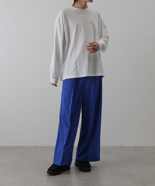 COLONY 2139（コロニートゥーワンスリーナイン）の「天竺グラフィックバックプリント長袖T（Tシャツ/カットソー・メンズ・ホワイト/ブラック・MEDIUM/LARGE）」の15枚目の写真