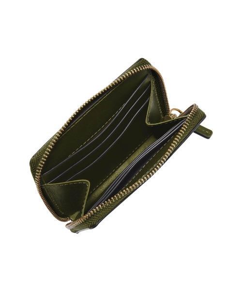 FOSSIL Étui pour carte de crédit Kier Card Case Espresso Marron foncé