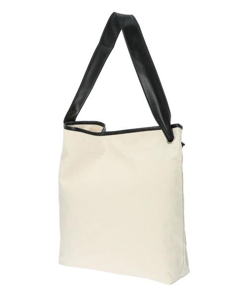 Lugnoncure（ルノンキュール）の「キャンバスショルダーバッグ（ハンドバッグ・レディース・ブラウン/ブラック・ﾌﾘ-）」の13枚目の写真