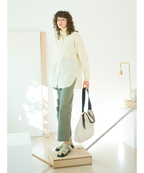 Lugnoncure（ルノンキュール）の「キャンバスショルダーバッグ（ハンドバッグ・レディース・ブラウン/ブラック・ﾌﾘ-）」の18枚目の写真