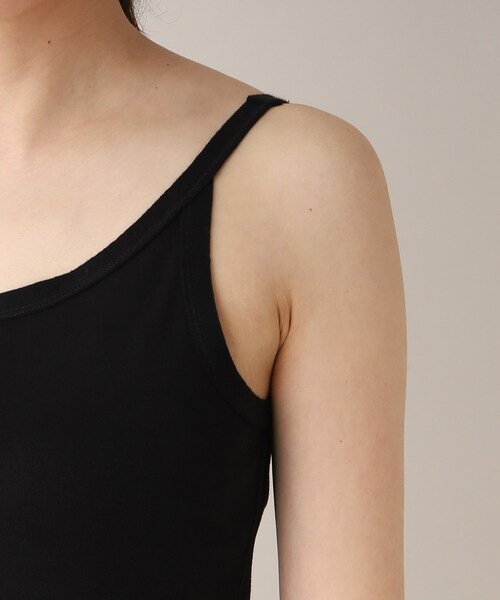 UNTITLED(アンタイトル)の「◆ベーシックキャミソール(タンクトップ・レディース・オフホワイト/ブラック・44/00/48/02/04)」の8枚目の写真