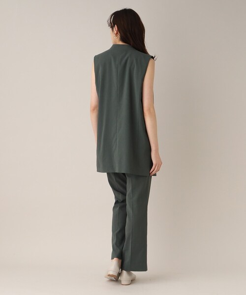 UNTITLED(アンタイトル)の「◆ベーシックキャミソール(タンクトップ・レディース・オフホワイト/ブラック・44/00/48/02/04)」の15枚目の写真