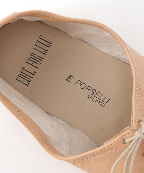E.PORSELLI（ポルセッリ）の「【PORSELLI/ポルセリ】別注ジャズシューズ（その他シューズ・レディース・ベージュ・37/36）」の13枚目の写真