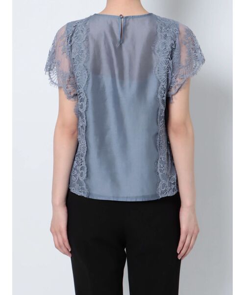 LAGUNAMOON(ラグナムーン)の「ワイドレーステープブラウス(シャツ/ブラウス・レディース・ブラック/ベージュ/ブルー・FREE)」の19枚目の写真