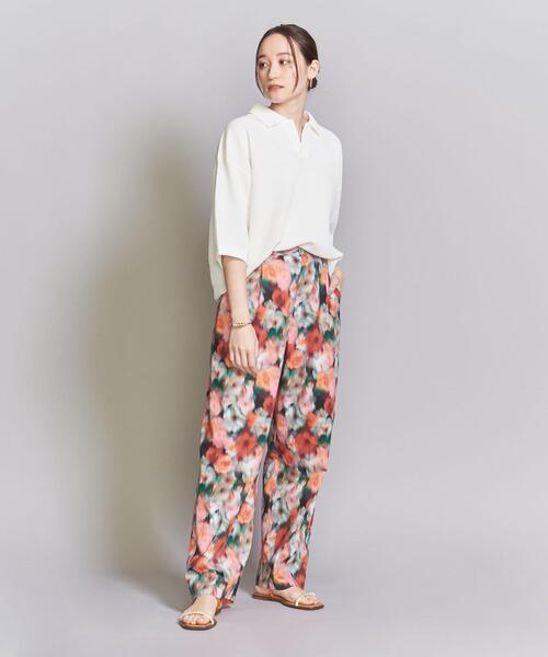 BEAUTY&YOUTH UNITED ARROWS(ビューティーアンドユースユナイテッドアローズ)の「【WEB限定】グリッド エアーワッフル スキッパーポロシャツ(ポロシャツ・メンズ・ブラック/ベージュ/ホワイト・S/M/L)」の8枚目の写真