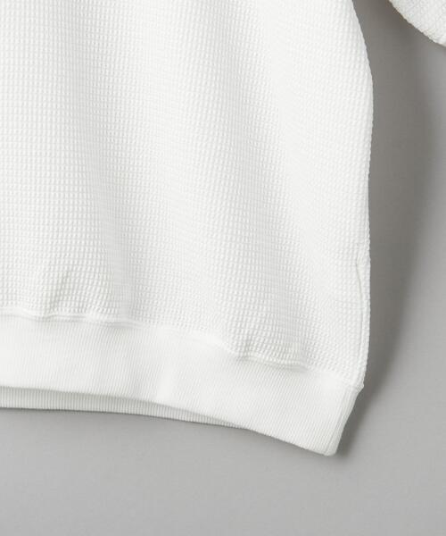 BEAUTY&YOUTH UNITED ARROWS(ビューティーアンドユースユナイテッドアローズ)の「【WEB限定】グリッド エアーワッフル スキッパーポロシャツ(ポロシャツ・メンズ・ブラック/ベージュ/ホワイト・S/M/L)」の16枚目の写真