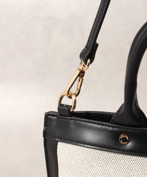 BEVERLY HILLS POLO CLUB(ビバリーヒルズポロクラブ)の「【Beverly Hills Polo Club/ビバリーヒルズポロクラブ】ワンポイントポニー刺繍 2WAYミニトート ショルダーバッグ(トートバッグ・レディース・モカ/ベージュ/マスタード/ブラック/ライトブルー/グレー・FREE)」の14枚目の写真