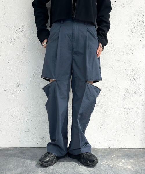 apres jour mignon(アプレジュールミニョン)の「ジップデザインパンツ【ZOZOTOWN限定アイテム】(その他パンツ・レディース・ピンク/ブラック/カーキ/ブルー/レッド・SMALL/MEDIUM/X-LARGE)」の6枚目の写真