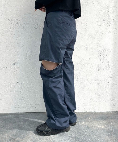 apres jour mignon(アプレジュールミニョン)の「ジップデザインパンツ【ZOZOTOWN限定アイテム】(その他パンツ・レディース・ピンク/ブラック/カーキ/ブルー/レッド・SMALL/MEDIUM/X-LARGE)」の7枚目の写真