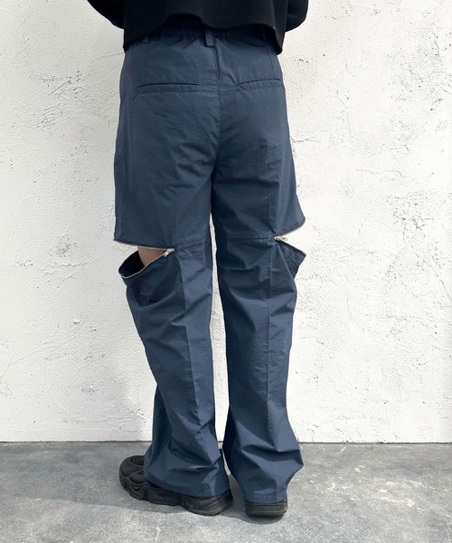 apres jour mignon(アプレジュールミニョン)の「ジップデザインパンツ【ZOZOTOWN限定アイテム】(その他パンツ・レディース・ピンク/ブラック/カーキ/ブルー/レッド・SMALL/MEDIUM/X-LARGE)」の8枚目の写真