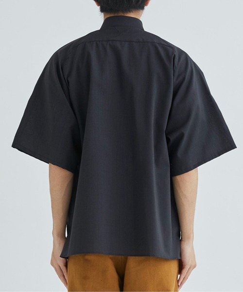 WHITE MOUNTAINEERING(ホワイトマウンテニアリング)の「SOLOTEX WIDE SLEEVE SHIRT(シャツ/ブラウス・メンズ・ブラック/ブラウン・1/0)」の6枚目の写真