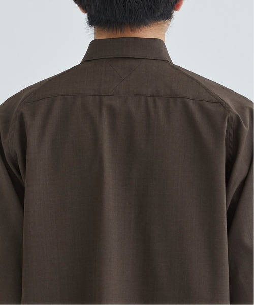 WHITE MOUNTAINEERING(ホワイトマウンテニアリング)の「SOLOTEX WIDE SLEEVE SHIRT(シャツ/ブラウス・メンズ・ブラック/ブラウン・1/0)」の3枚目の写真