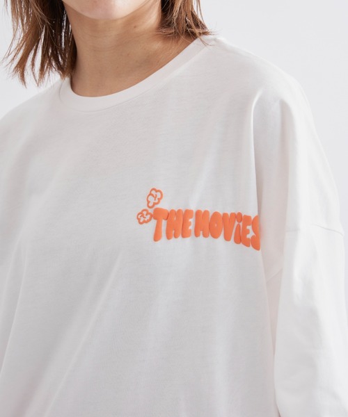 EDIT Gris(エディットグリ)の「【ユニセックスで着用可能】バックプリントビッグTシャツ(Tシャツ/カットソー・レディース・ホワイト/オレンジ/ブルー・FREE)」の19枚目の写真