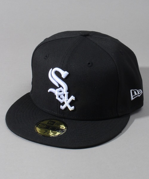 NEW ERA（ニューエラ）の「【NEW ERA/ニューエラ】MLB On-Field 59Fifty Cap/ベースボール ロゴ キャップ（キャップ・メンズ・ブラック/ネイビー/ブルー/ブラック系その他・7 5/8/7 1/2/7 3/8/7 1/4）」の3枚目の写真