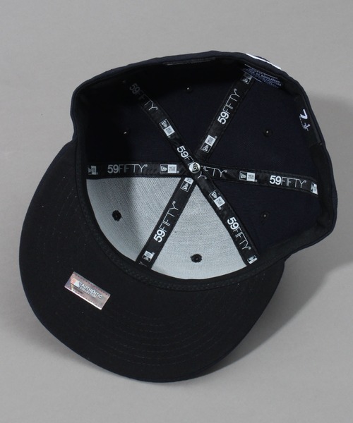 NEW ERA（ニューエラ）の「【NEW ERA/ニューエラ】MLB On-Field 59Fifty Cap/ベースボール ロゴ キャップ（キャップ・メンズ・ブラック/ネイビー/ブルー/ブラック系その他・7 5/8/7 1/2/7 3/8/7 1/4）」の16枚目の写真