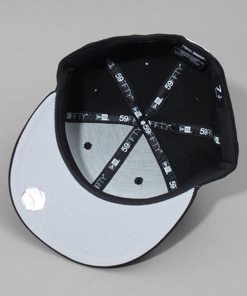 NEW ERA（ニューエラ）の「【NEW ERA/ニューエラ】MLB On-Field 59Fifty Cap/ベースボール ロゴ キャップ（キャップ・メンズ・ブラック/ネイビー/ブルー/ブラック系その他・7 5/8/7 1/2/7 3/8/7 1/4）」の8枚目の写真