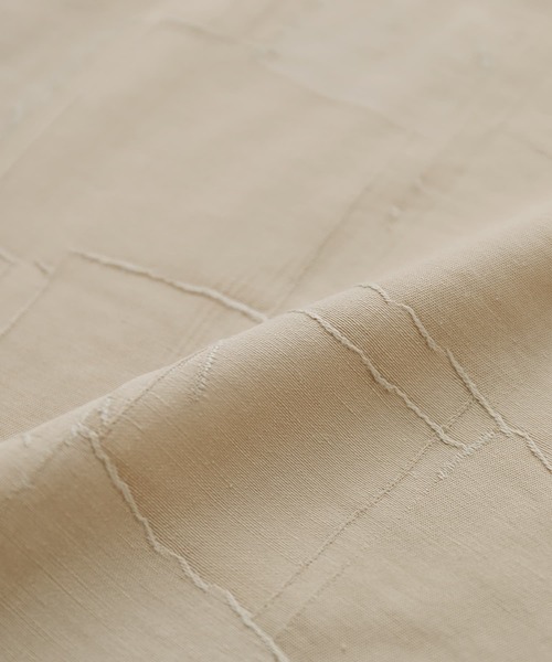 osharewalker（オシャレウォーカー）の「【廃盤】『異素材スタンドフード半端袖パーカー』（パーカー・レディース・ブラック/ベージュ・FREE）」の12枚目の写真