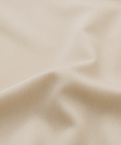 osharewalker（オシャレウォーカー）の「【廃盤】『異素材スタンドフード半端袖パーカー』（パーカー・レディース・ブラック/ベージュ・FREE）」の13枚目の写真