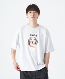 動物プリント半袖BIG TEE(M1)