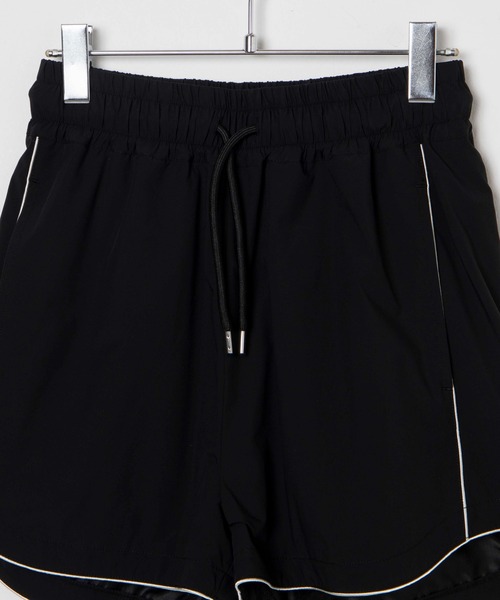 WEGO(ウィゴー)の「WEGO/パイピングランニングショーツ(その他パンツ・レディース・ホワイト/ブラック・FREE)」の22枚目の写真