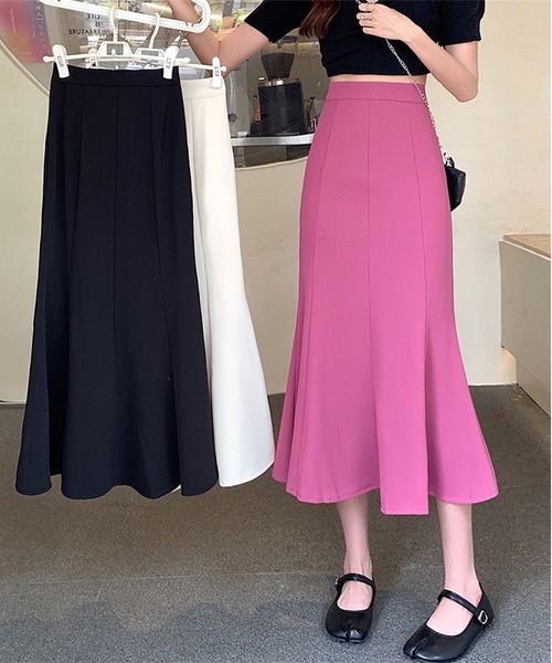 MAISON DE THERESE(メゾン ド テレーズ)の「マーメイドスカート(スカート・レディース・ブラック/ホワイト/ローズ・S/L/M)」の10枚目の写真