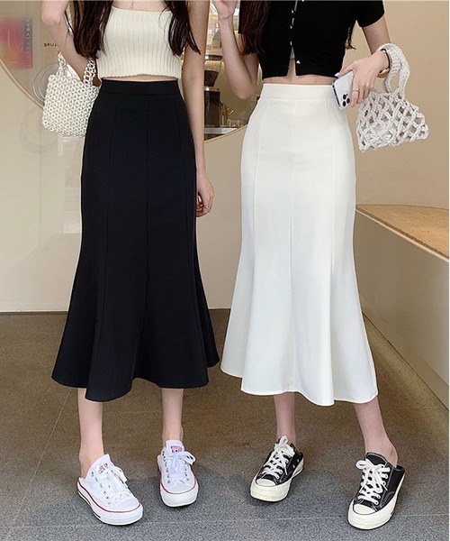 MAISON DE THERESE(メゾン ド テレーズ)の「マーメイドスカート(スカート・レディース・ブラック/ホワイト/ローズ・S/L/M)」の13枚目の写真