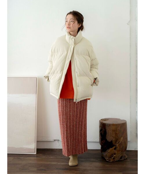 Ungrid（アングリッド）の「メランジリブニットスカート（スカート・レディース・レッド/グリーン・FREE）」の22枚目の写真