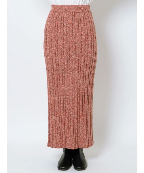 Ungrid（アングリッド）の「メランジリブニットスカート（スカート・レディース・レッド/グリーン・FREE）」の13枚目の写真