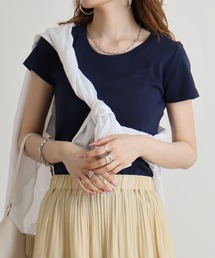 atONE コットンフライス半袖Tシャツ