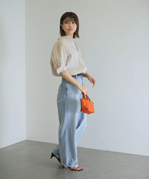 La TOTALITE（ラトータリテ）の「【YANUK/ヤヌーク】Joan Loose Straight denim（デニムパンツ・レディース・ブルー系その他・23/24/25）」の22枚目の写真
